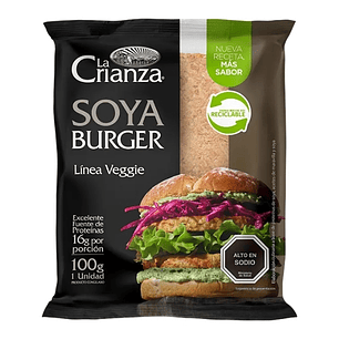 Hamburguesa de Soya - La Crianza (100g)