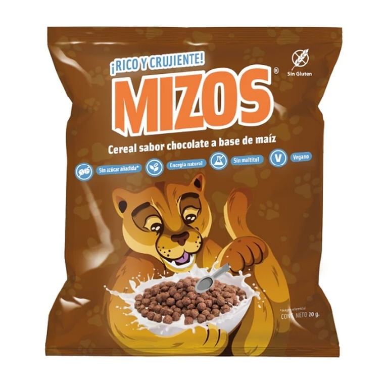 Cereal de Chohcolate, Individual (20g) - Mizos (vence: 06/2026) 1