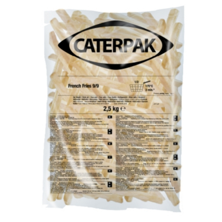 Papas Prefritas 11mm 2,5kg - Caterpak 1
