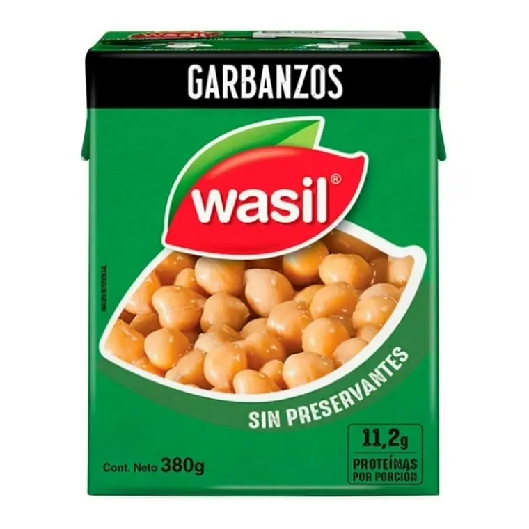 Garbanzos 380g - Wasil 1