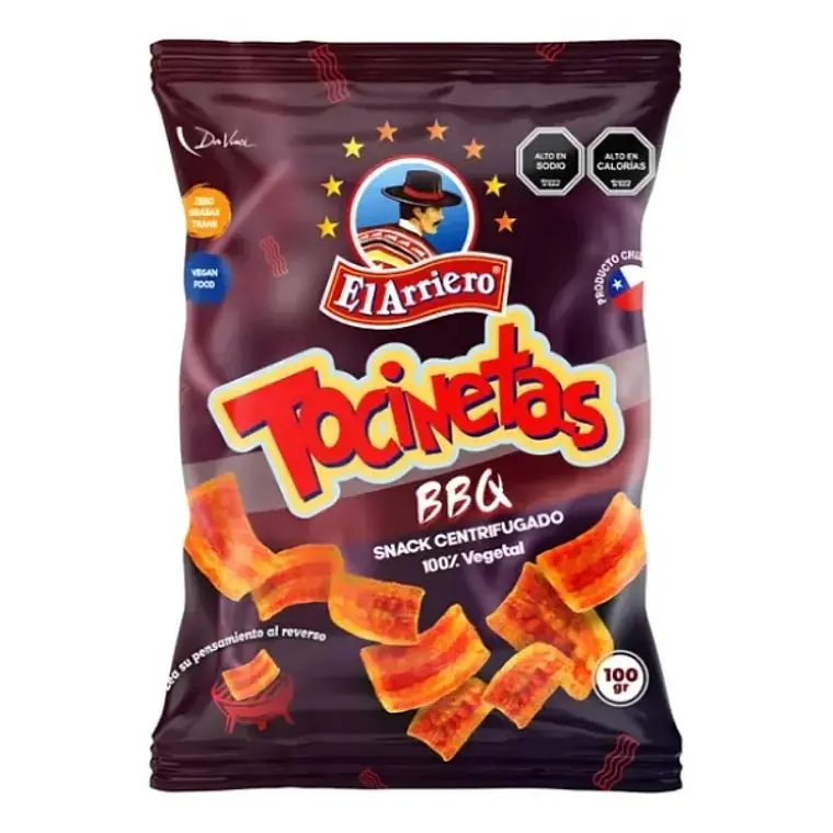Tocinetas BBQ 100g - El Arriero 1