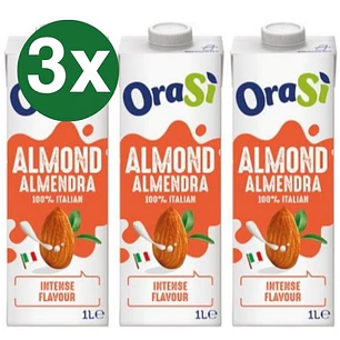 PRMO: X3 Bebida Vegetal de Almendras 1 Litro - OraSi (vence 26/09/2026)