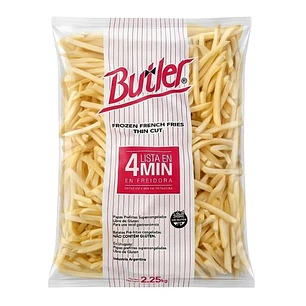 Papas Prefritas 7x7mm 2,25kg - Butler