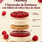 Cheesecake de Frambuesa 130g - Nüsöy - Miniatura 2