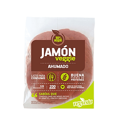 Jamón Ahumado Vegetal 200g - Vegusta
