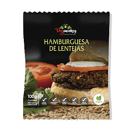 Hamburguesa de Lentejas - Vegmonkey