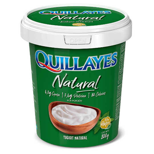 Yoghurt Natural Quillayes 800g