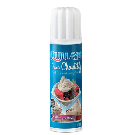 Crema Chantilly en Spray 253g- Quillayes