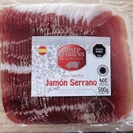 Jamon Serrano laminado 500g - Josep Llorens