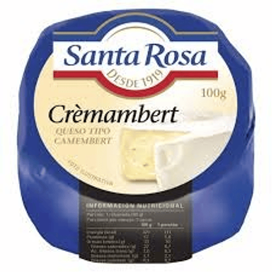 Queso Cremambert 100g - Santa Rosa