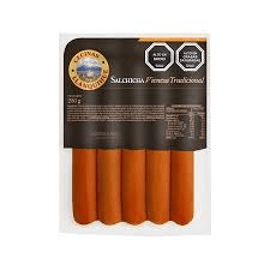 Salchichas Tradicionales 500g - Llanquihue