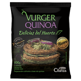 Hamburguesa de Quinoa - La Crianza