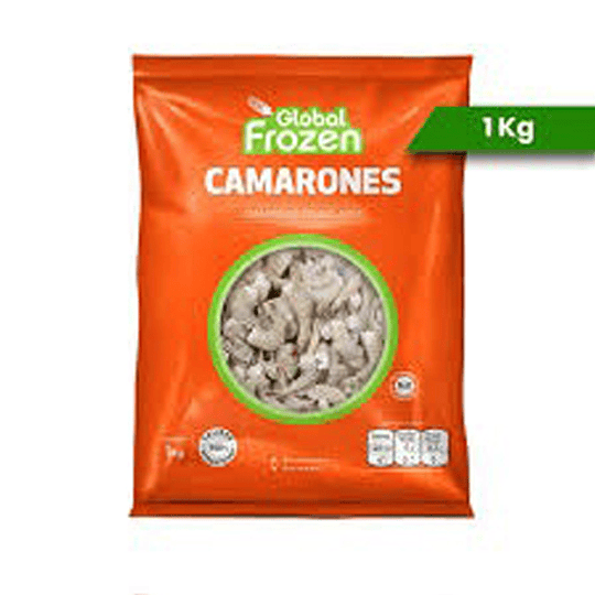 Camarones con Cáscara Calibre 36/40 1kg - Global Frozen