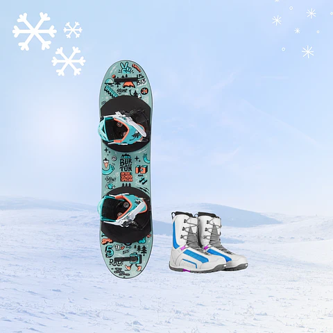 PACK SNOWBOARD NIÑOS RENTAL