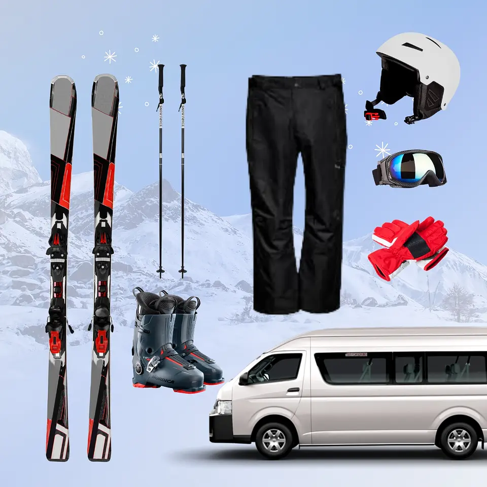 PACK FULL SKI + TRANSPORTE RENTAL 1