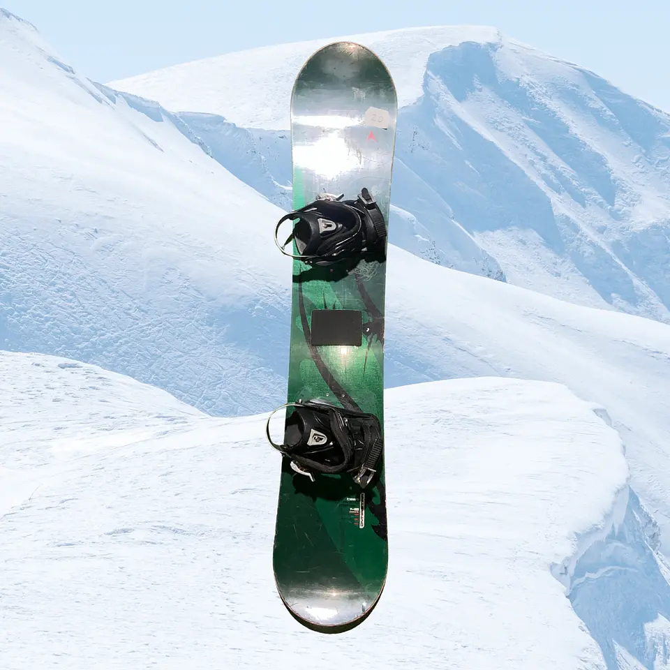 TABLA SNOWBOARD + FIJACIONES 2