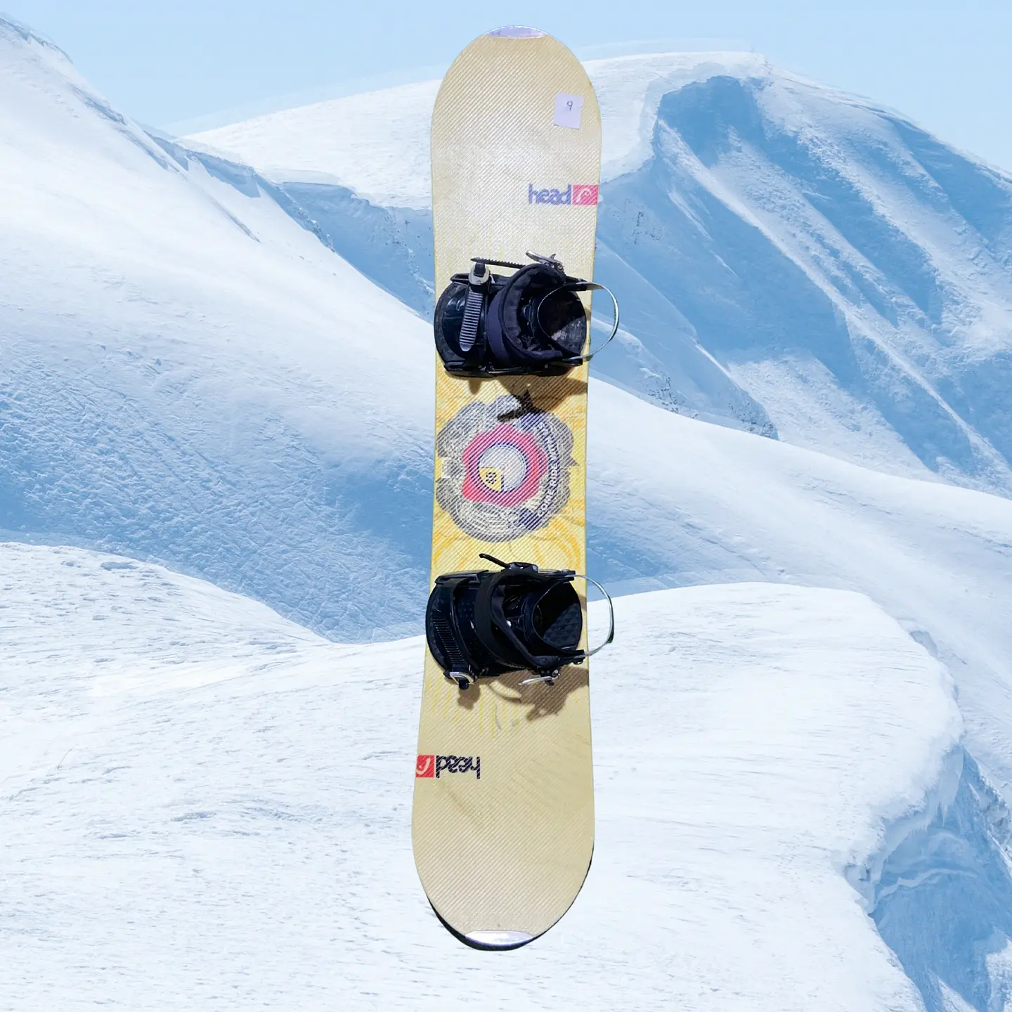 TABLA SNOWBOARD + FIJACIONES 4
