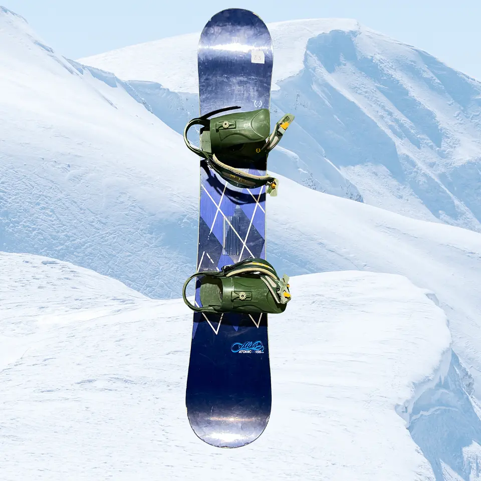 TABLA SNOWBOARD + FIJACIONES 5