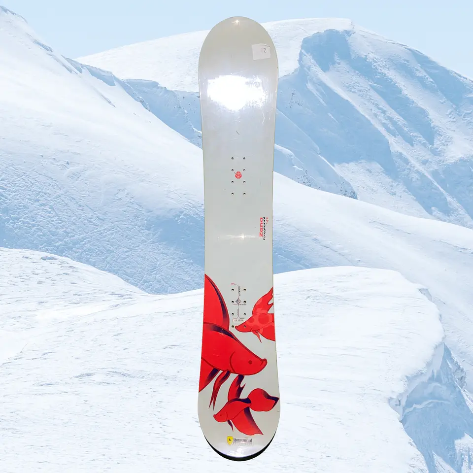 TABLA SNOWBOARD + FIJACIONES 10