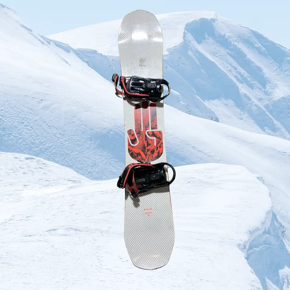 TABLA SNOWBOARD + FIJACIONES 11