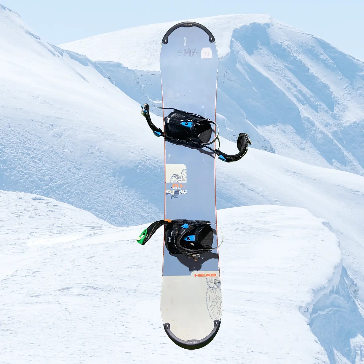 TABLA SNOWBOARD + FIJACIONES 12