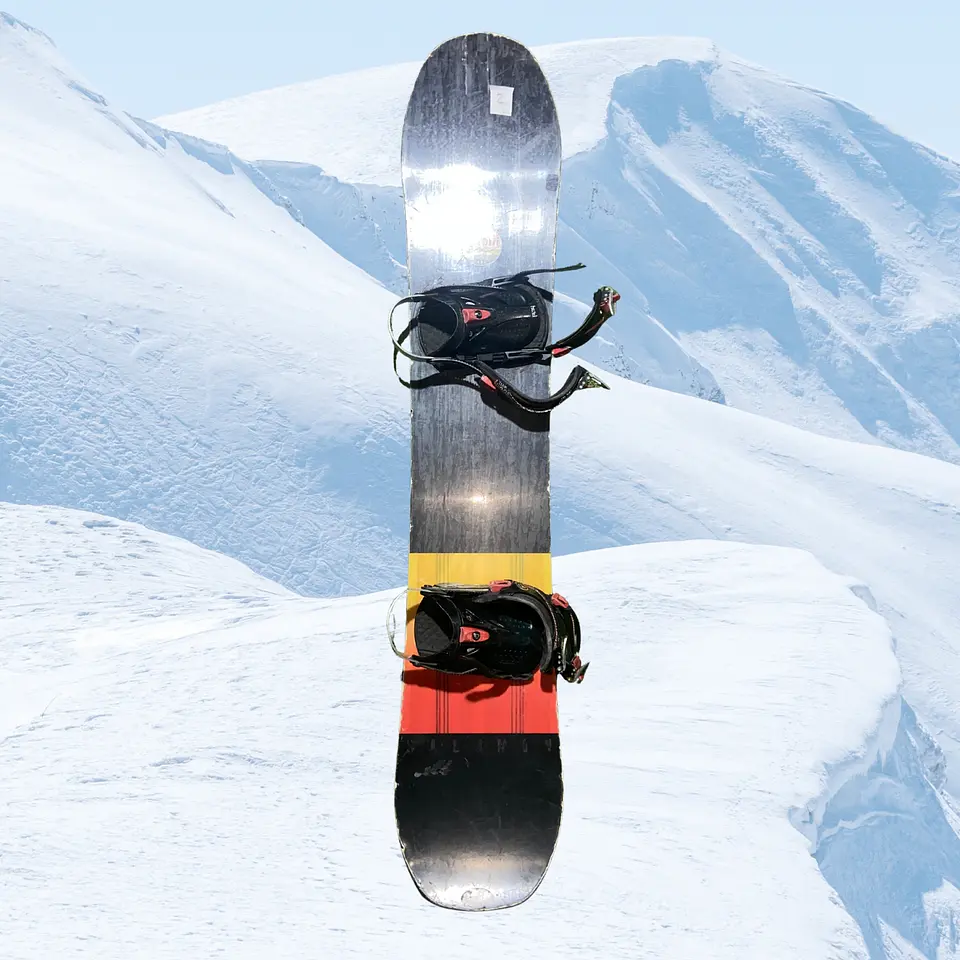 TABLA SNOWBOARD + FIJACIONES 15