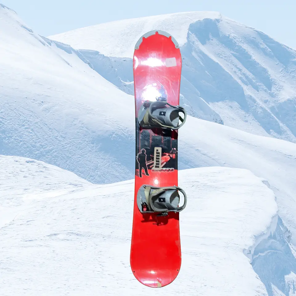 TABLA SNOWBOARD + FIJACIONES 18