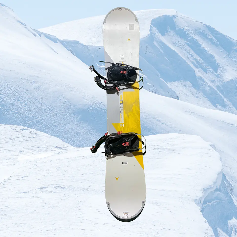 TABLA SNOWBOARD + FIJACIONES 20