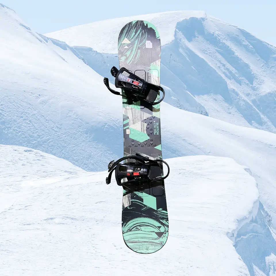 TABLA SNOWBOARD + FIJACIONES 21