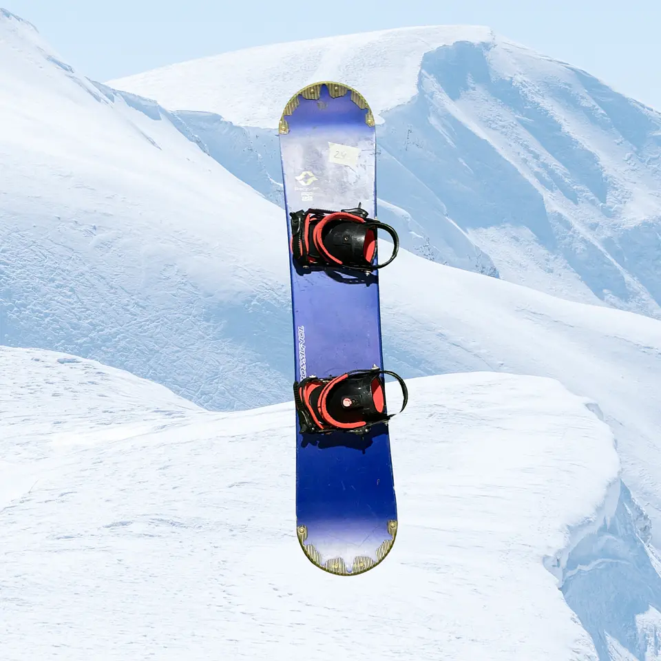 TABLA SNOWBOARD + FIJACIONES 23