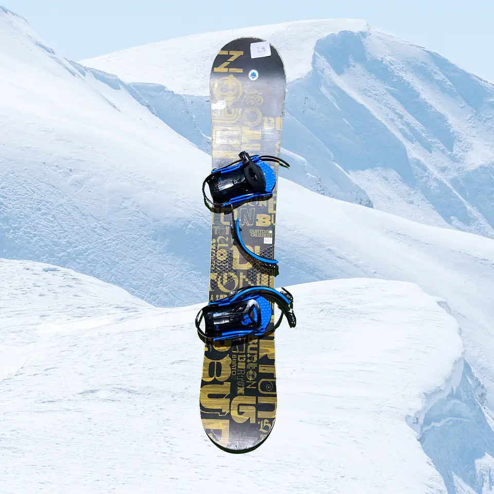 TABLA SNOWBOARD + FIJACIONES 27