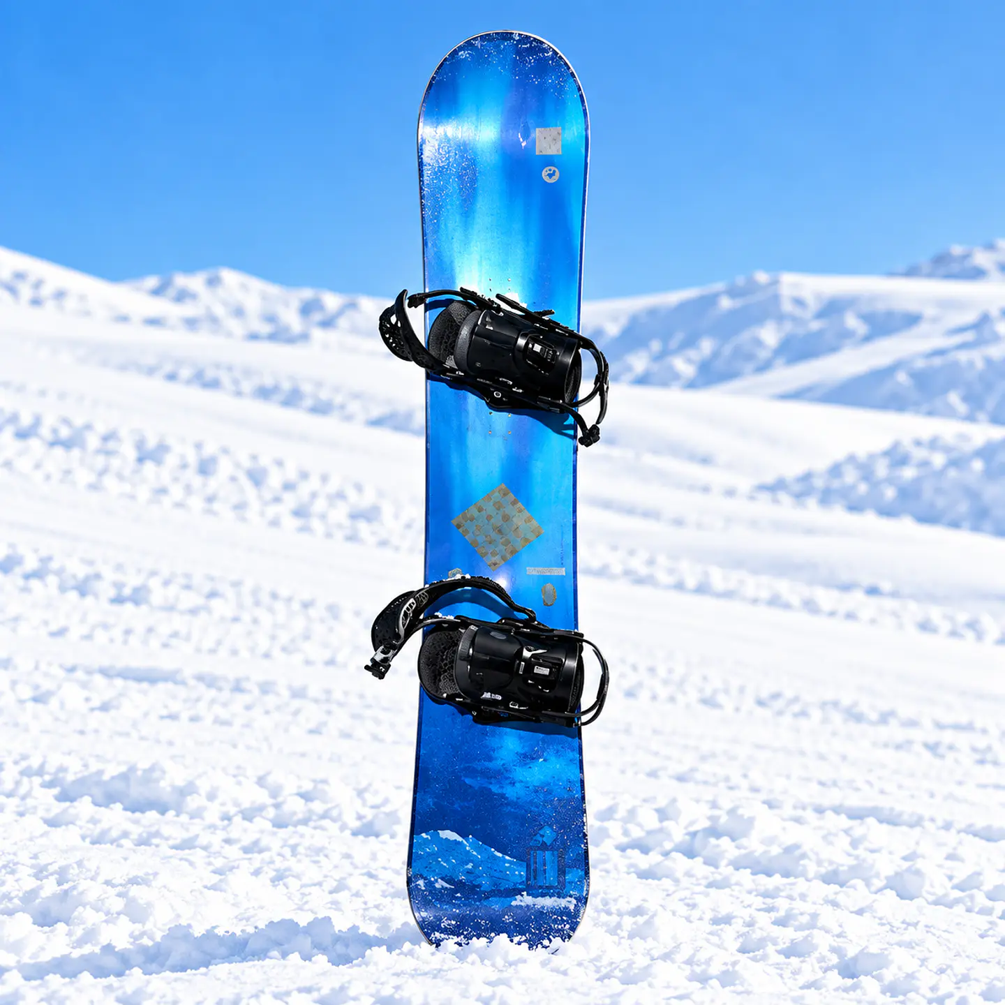 TABLA SNOWBOARD + FIJACIONES 1
