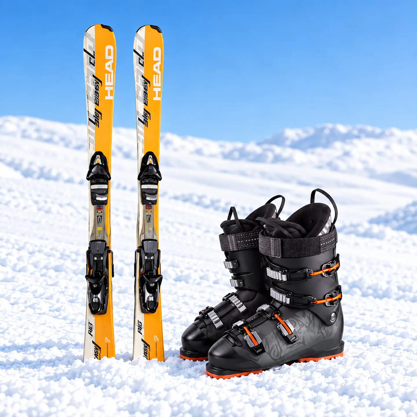 PACK SKI HEAD BIG EASY ADULTO + BOTAS (USADO) 1
