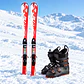 PACK SKI ADULTO + BOTAS + FIJACIONES - Miniatura 1