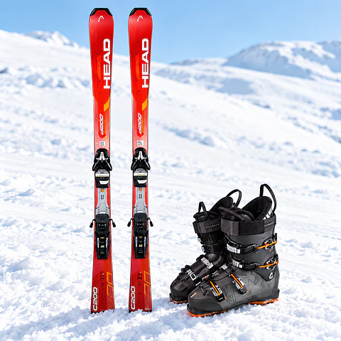 PACK SKI HEAD C200 ADULTO + BOTAS (USADO)