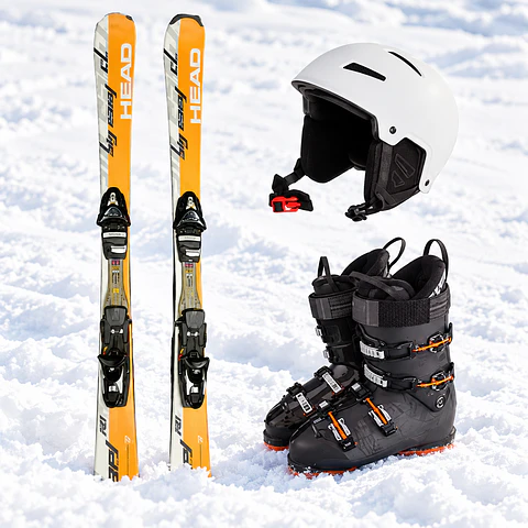 PACK SKI HEAD BIG EASY ADULTO + BOTAS + CASCO (USADO)