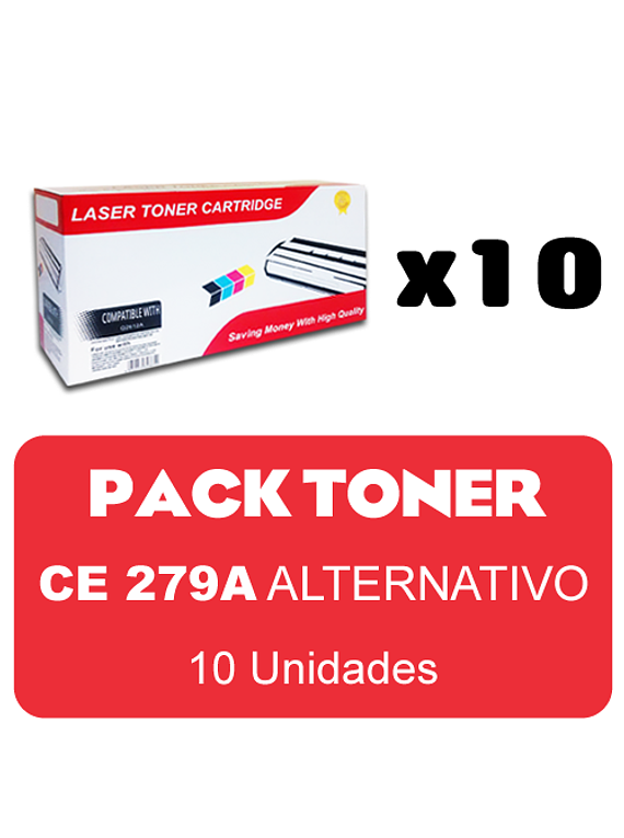 HP279A X 10 Pack Alternativo