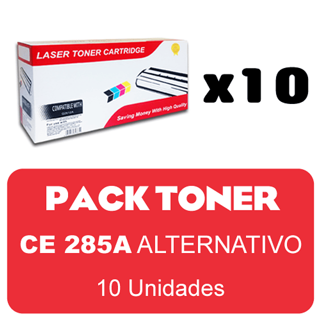 PACK ALTERNATIVO HP285A X 10