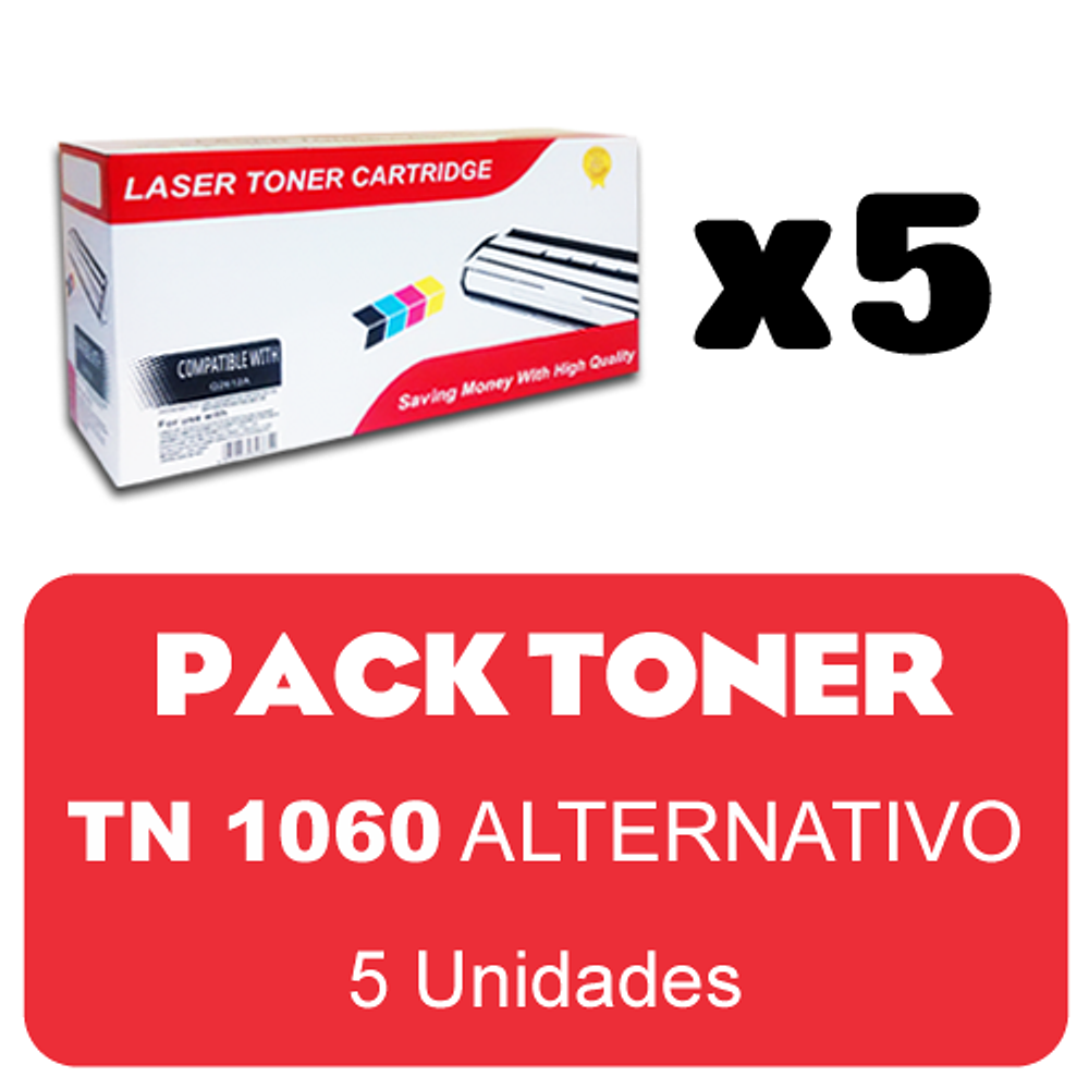 PACK ALT TN1060 X 5