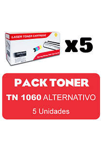 BROTHER TN 1060 X 5 Pack Alternativo 