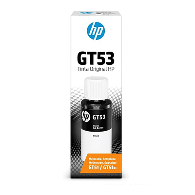 HP GT53 BLACK | BOTELLA | TINTA ORIGINAL