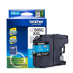 BROTHER LC505C | LC-505 CYAN XXL TINTA ORIGINAL