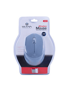 Mouse Optico Inalambrico ULTRA SILVER