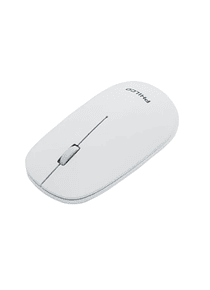Mouse Inalámbrico Philco SPK7305, 4 Botones, 1600DPI, Blanco