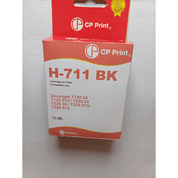 HP 711  BLACK | TINTA PLOTTER ALTERNATIVO 73ML