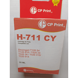 HP 711 CYAN | TINTA PLOTTER ALTERNATIVO 30ML