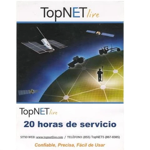 Tarjeta de uso de 20 Hs TopNET