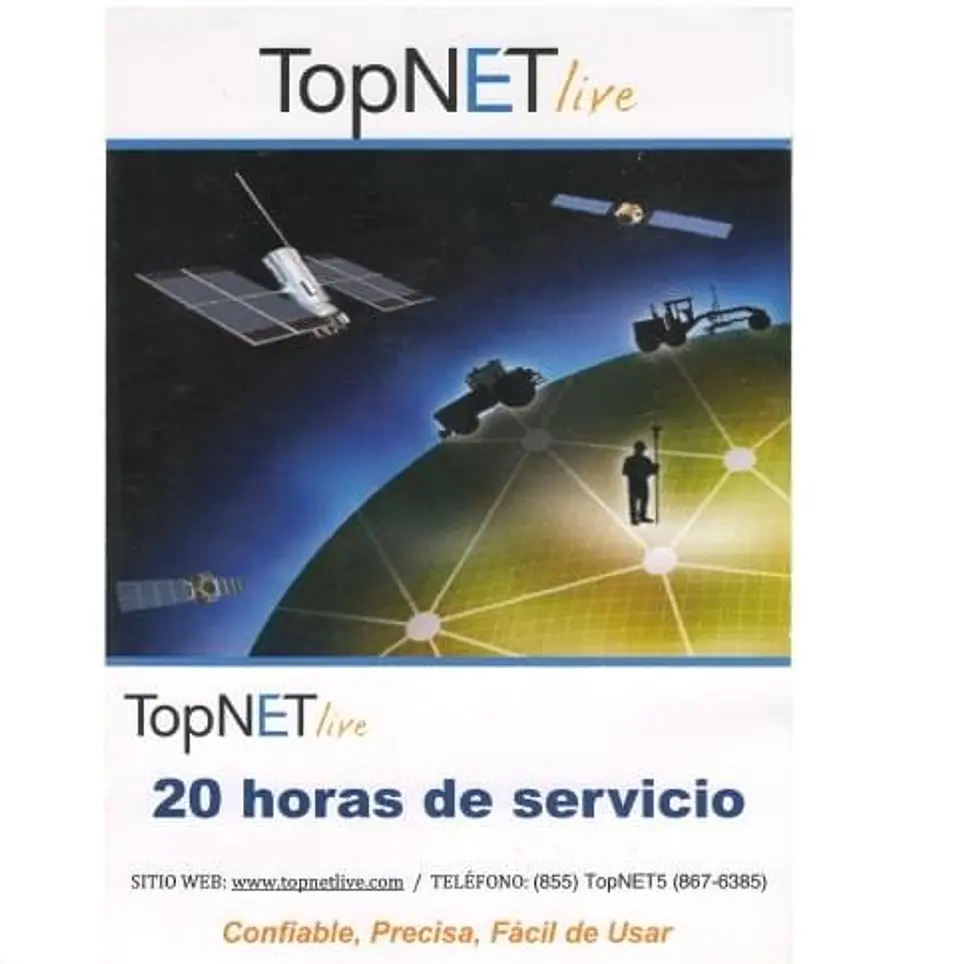 Tarjeta de uso por 365 dias TopNET 1