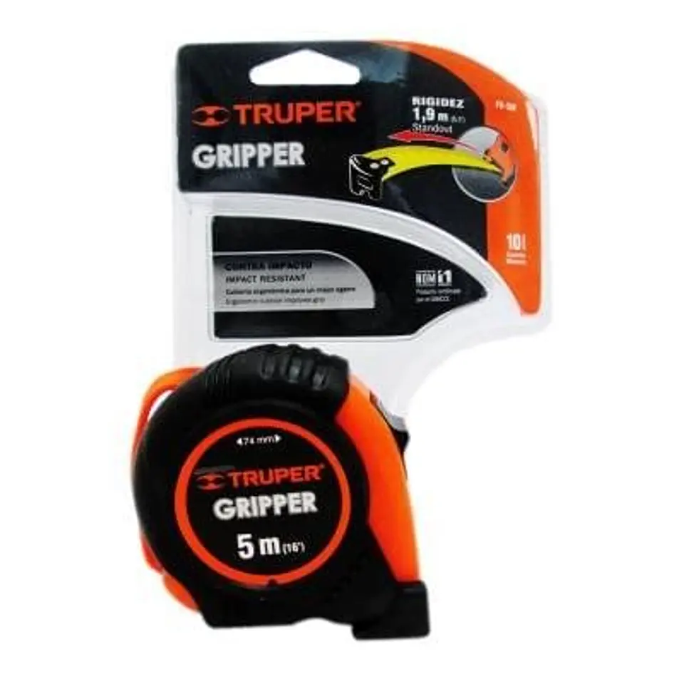 Flexometro de 5 mts. marca Truper 1