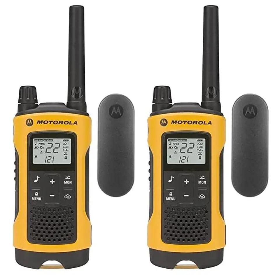 Radios de dos vias marca Motorola Talkabout 1